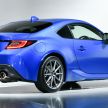 2021 Subaru BRZ revealed for Japan – 2.4L boxer four-cylinder with 235 PS; AT and MT; STI accessories