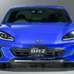 Subaru BRZ 2021 diperkenalkan di Jepun – 2.4L boxer NA 235 PS/250 Nm,  AT & MT, pelbagai aksesori STI