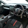 Subaru BRZ 2021 diperkenalkan di Jepun – 2.4L boxer NA 235 PS/250 Nm,  AT & MT, pelbagai aksesori STI