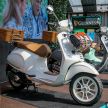 Vespa Primavera Pic Nic 150 tiba di Malaysia – terhad 39 unit, enjin i-GET 150 cc 12.7 hp, harga RM19,900