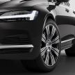 Next Volvo S90 rendered by Theophilus Chin – shape from current sedan, surfacing from Concept Recharge