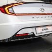 Hyundai Sonata Bob G Edition on display at ACE 2021 – black decals, 19-inch wheels, no change in price