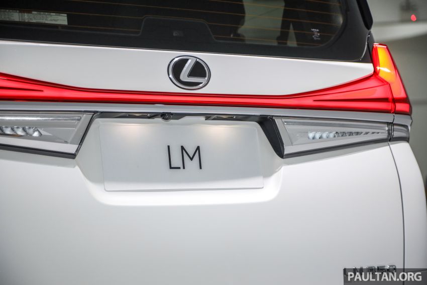 Lexus LM 350 launched in Malaysia – luxury 4-seater Alphard with limo rear seats, 26-inch TV,  RM1.1 million Image #1279066