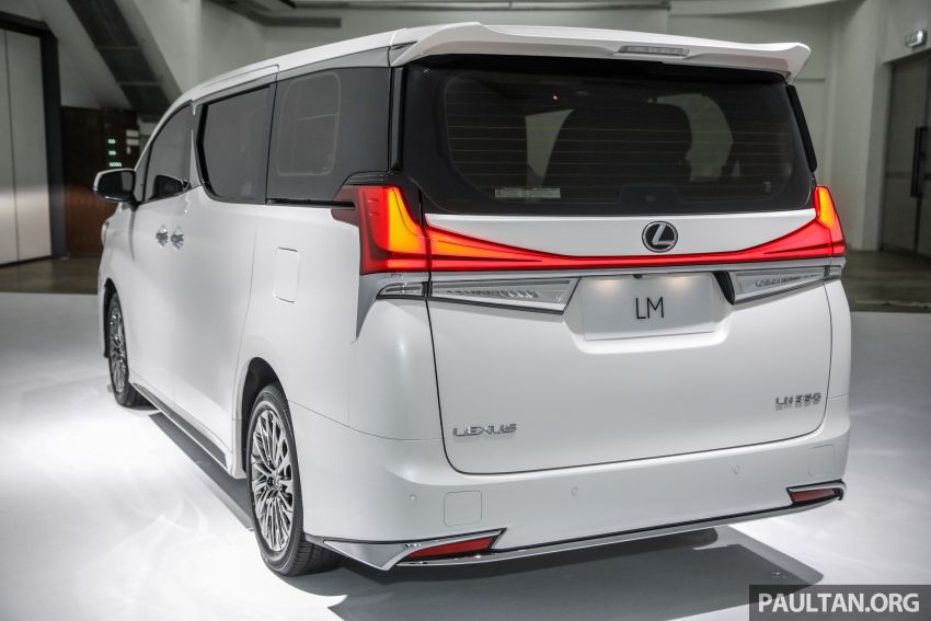 Lexus LM 350 launched in Malaysia – luxury 4-seater Alphard with limo rear seats, 26-inch TV,  RM1.1 million Image #1279041