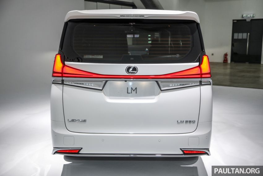 Lexus LM 350 launched in Malaysia – luxury 4-seater Alphard with limo rear seats, 26-inch TV,  RM1.1 million 1279043