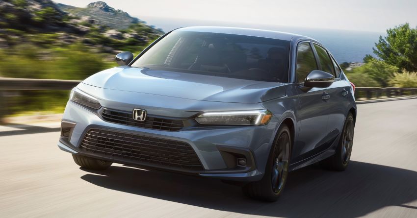 2022 Honda Civic Sedan makes its full debut – all-new styling; more powerful VTEC Turbo engine; updated kit 1288669