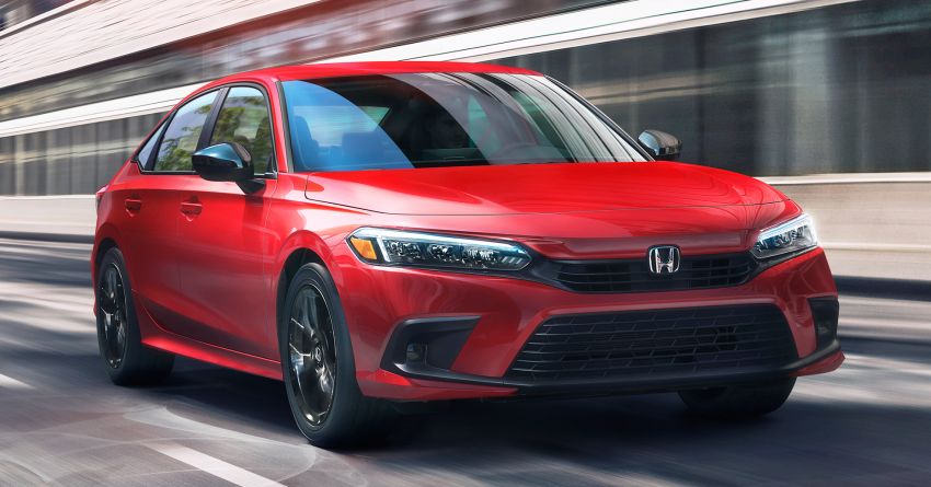 2022 Honda Civic Sedan makes its full debut – all-new styling; more powerful VTEC Turbo engine; updated kit 1288670