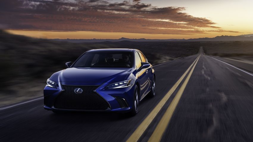 2022 Lexus ES facelift – under the skin tweaks for feel and comfort, now with touchscreen, expanded LSS+ 1283349