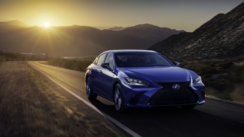 2022 Lexus ES facelift – under the skin tweaks for feel and comfort, now with touchscreen, expanded LSS+ 1283350