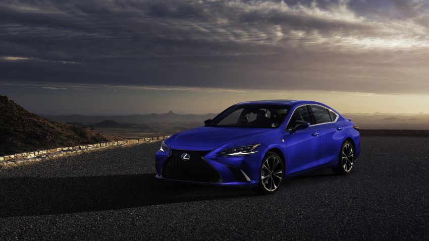 2022 Lexus ES facelift – under the skin tweaks for feel and comfort, now with touchscreen, expanded LSS+ 1283352