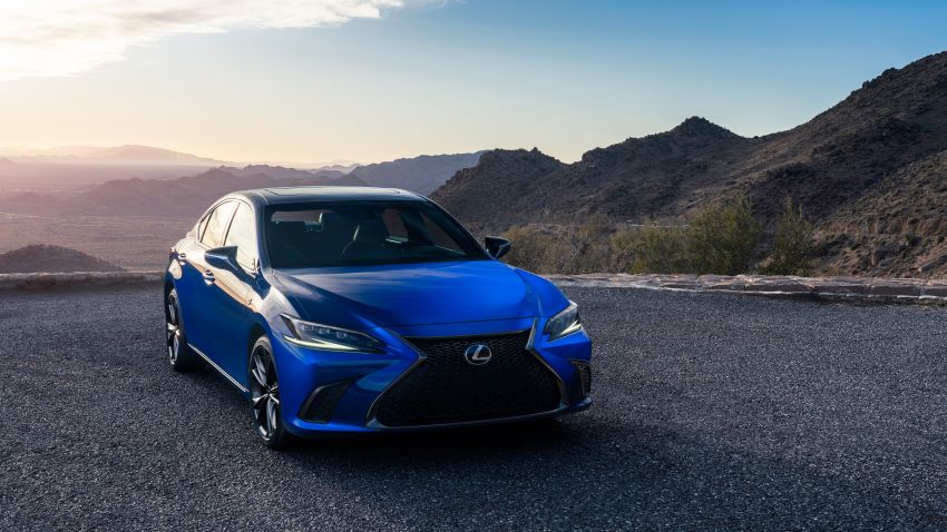 2022 Lexus ES facelift – under the skin tweaks for feel and comfort, now with touchscreen, expanded LSS+ 1283353