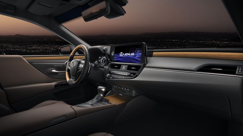 2022 Lexus ES facelift – under the skin tweaks for feel and comfort, now with touchscreen, expanded LSS+ 1283361