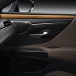 2022 Lexus ES facelift – under the skin tweaks for feel and comfort, now with touchscreen, expanded LSS+