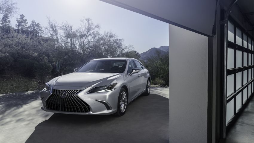 2022 Lexus ES facelift – under the skin tweaks for feel and comfort, now with touchscreen, expanded LSS+ 1283339
