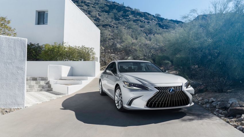 2022 Lexus ES facelift – under the skin tweaks for feel and comfort, now with touchscreen, expanded LSS+ 1283340