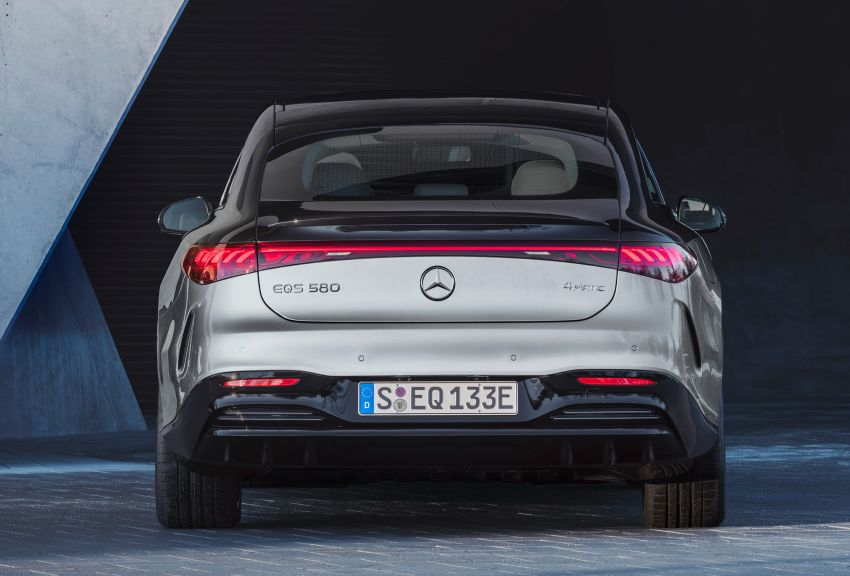 2022 Mercedes-Benz EQS flagship EV sedan debuts – two variants, up to 523 PS and 855 Nm, 770 km range 1280663