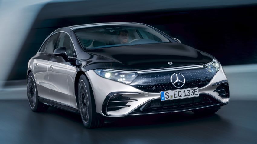 2022 Mercedes-Benz EQS flagship EV sedan debuts – two variants, up to 523 PS and 855 Nm, 770 km range 1280657