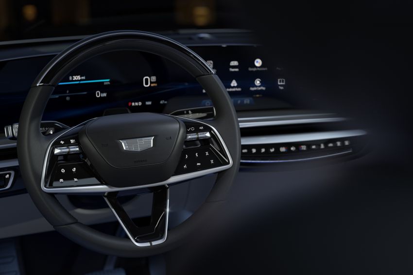 Cadillac Lyriq shown in production form; 340 hp/440 Nm single-motor RWD, 480 km range – from RM246k 1287280