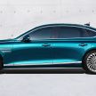Genesis Electrified G80 debuts – 500 km NEDC range; 350 kW fast charging for 10-80% charge in 22 minutes