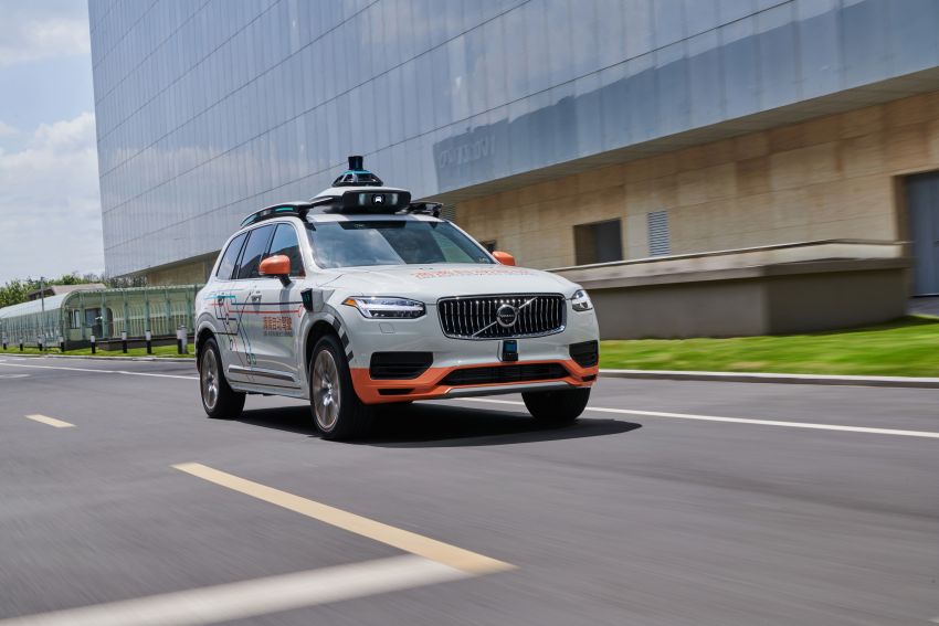 Volvo partners with DiDi Autonomous Driving for self-driving test vehicles; aims to expand fleet in China, US 1284393