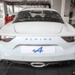 Alpine A110 on display at TC Euro Cars – Renault’s Porsche Cayman-rivalling sports car launching soon?