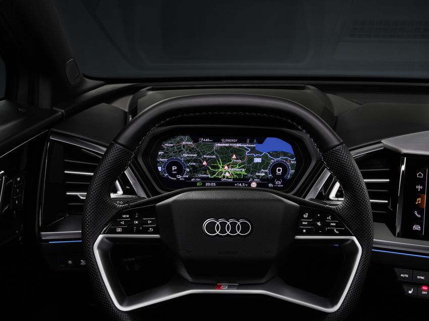 2021 Audi Q4 e-tron, Q4 Sportback e-tron debut – three powertrain variants, 299 PS & 460 Nm; 520 km range 1280065