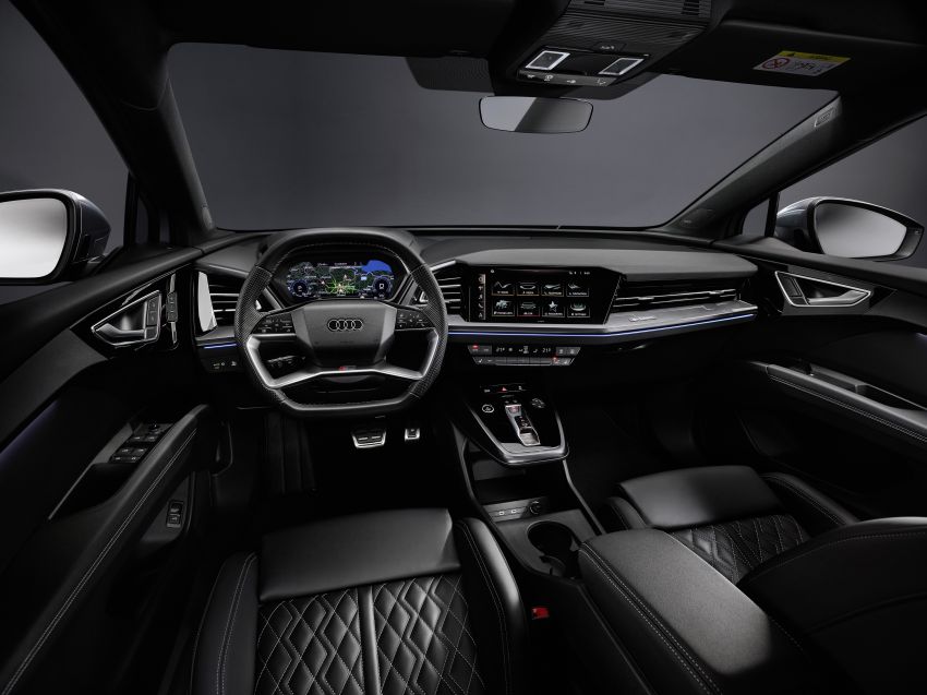 2021 Audi Q4 e-tron, Q4 Sportback e-tron debut – three powertrain variants, 299 PS & 460 Nm; 520 km range 1280081