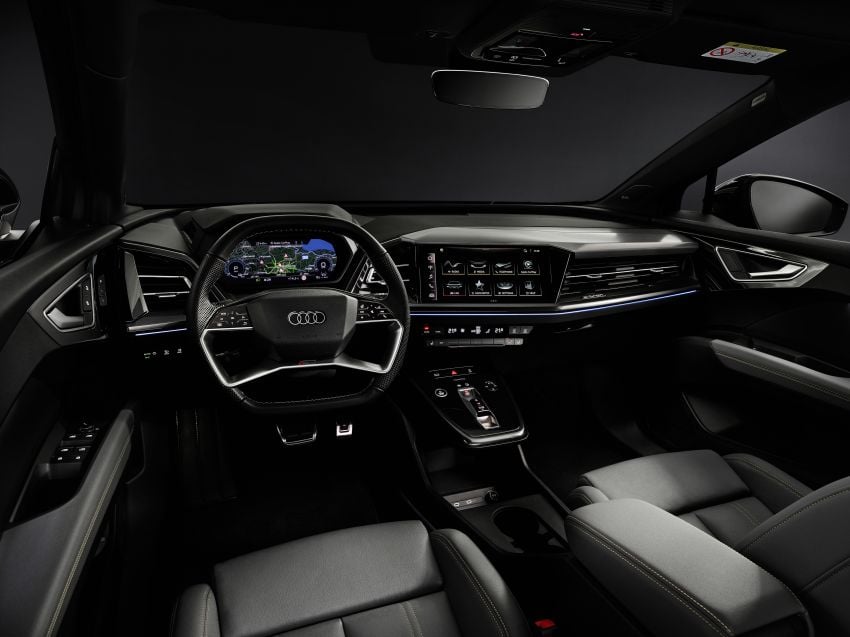 2021 Audi Q4 e-tron, Q4 Sportback e-tron debut – three powertrain variants, 299 PS & 460 Nm; 520 km range 1280085