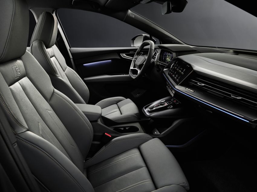 2021 Audi Q4 e-tron, Q4 Sportback e-tron debut – three powertrain variants, 299 PS & 460 Nm; 520 km range 1280087