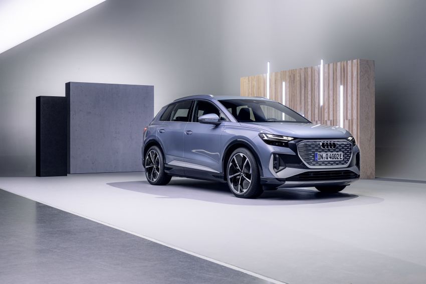 2021 Audi Q4 e-tron, Q4 Sportback e-tron debut – three powertrain variants, 299 PS & 460 Nm; 520 km range 1279923