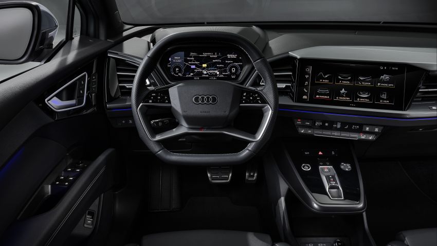2021 Audi Q4 e-tron, Q4 Sportback e-tron debut – three powertrain variants, 299 PS & 460 Nm; 520 km range 1279950