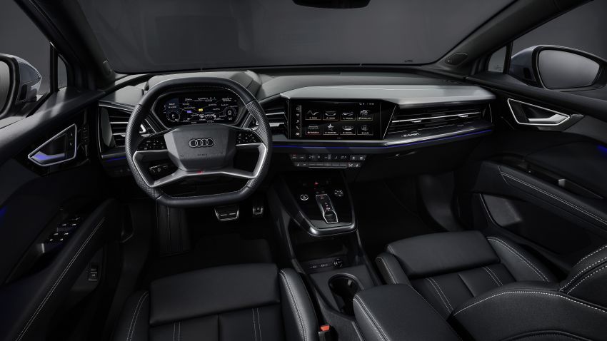 2021 Audi Q4 e-tron, Q4 Sportback e-tron debut – three powertrain variants, 299 PS & 460 Nm; 520 km range 1279951
