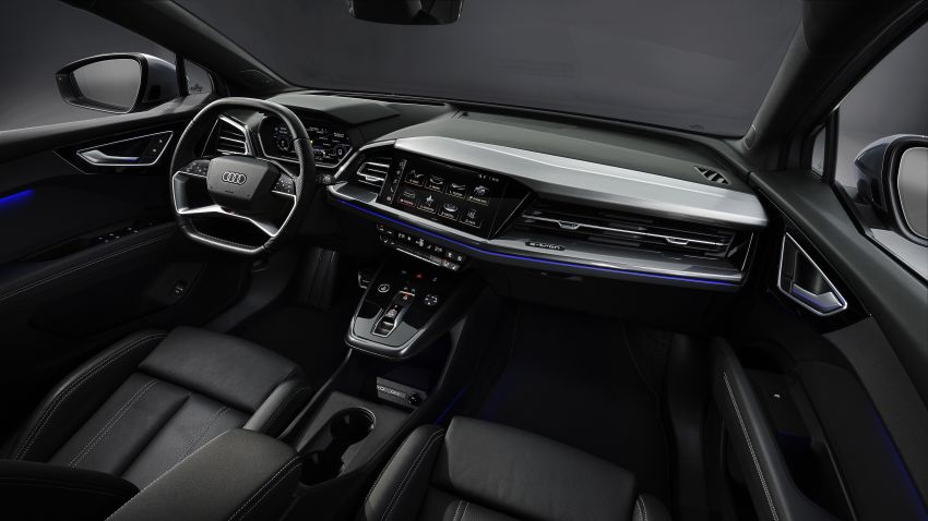 Audi Q4 e-tron, Q4 Sportback e-tron diperkenalkan – tiga varian penjana kuasa, jarak hingga 520 km, 299 PS 1281913