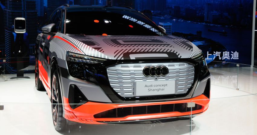 Audi concept Shanghai previews new electric SUV for China – production version due in second half of 2021 1284416