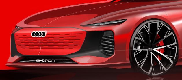 Audi e-tron model teased; to slot below e-tron GT