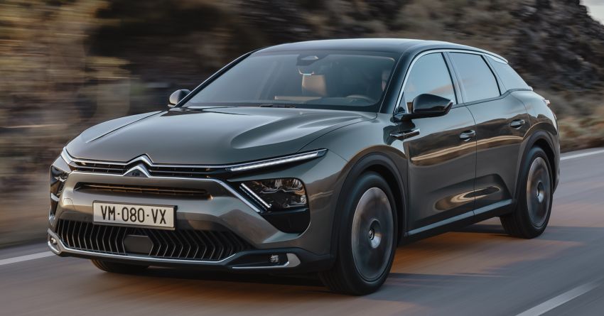 Citroen C5 X crossover debuts – petrol, plug-in hybrid powertrains; Level 2 autonomous driving capability 1277935