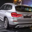 G01 BMW X3 sDrive20i xLine launched in Malaysia – 184 PS and 300 Nm; CKD; priced from RM271k
