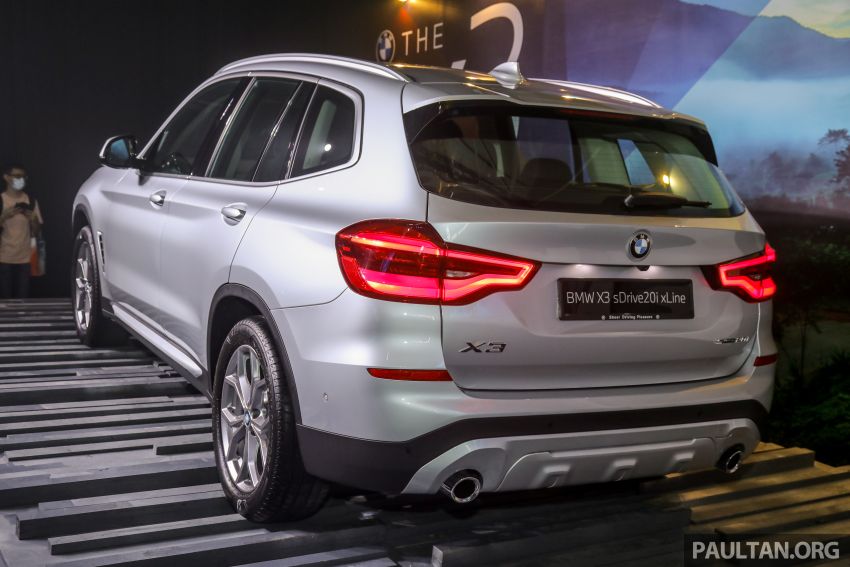 G01 BMW X3 sDrive20i xLine launched in Malaysia – 184 PS and 300 Nm; CKD; priced from RM271k 1277025