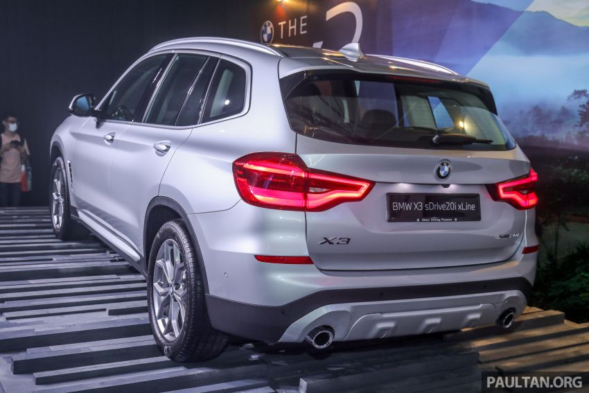 G01 BMW X3 sDrive20i xLine launched in Malaysia – 184 PS and 300 Nm; CKD; priced from RM271k 1276933