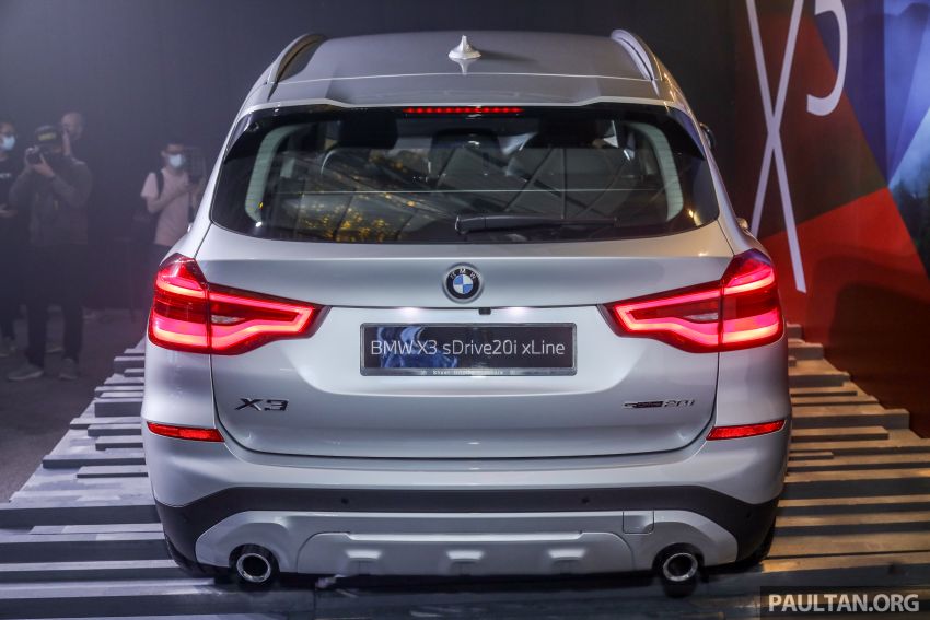 G01 BMW X3 sDrive20i xLine launched in Malaysia – 184 PS and 300 Nm; CKD; priced from RM271k 1276937