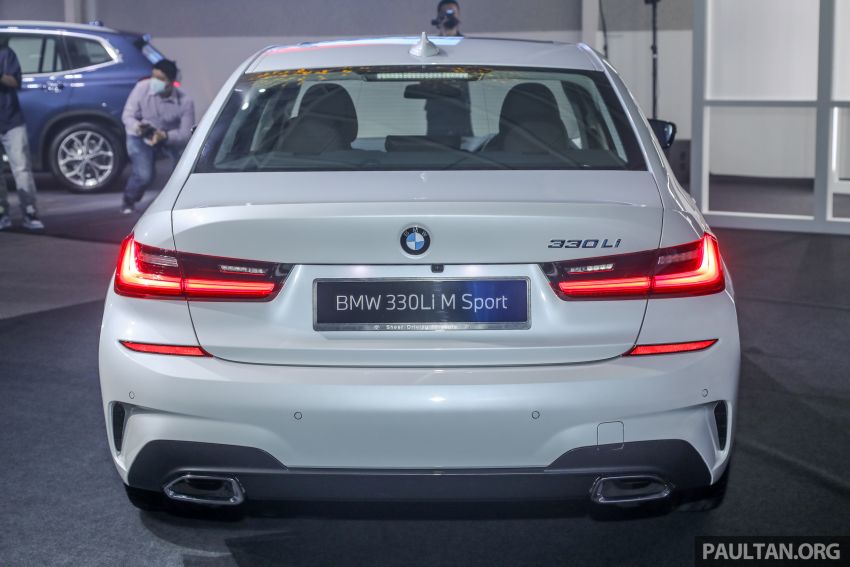 G28 BMW 3 Series LWB previewed in Malaysia – sole 330Li M Sport variant; CKD; from RM301k estimated 1276957