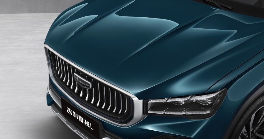 Geely Xingyue L perincian baru — enjin 2.0L turbo, 238 PS/350 Nm, AWD, 0-100 km/j 7.7 saat, Emerald Blue 1273665
