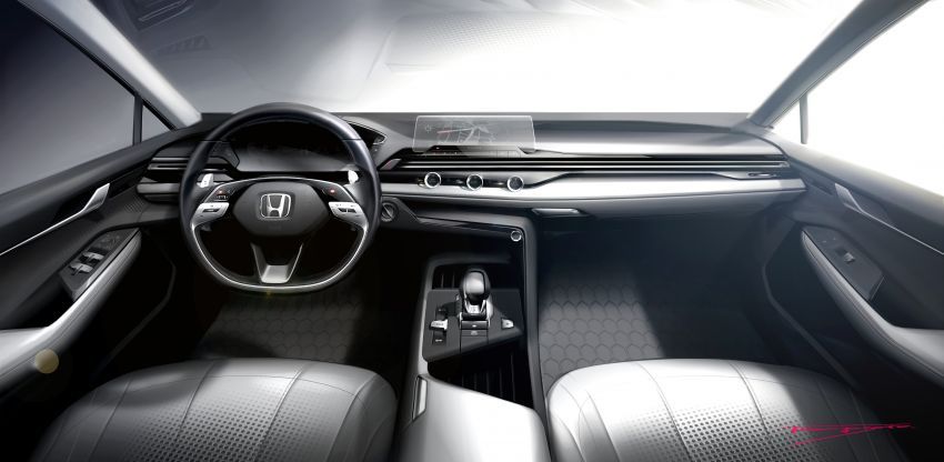 Honda Civic 2022 akan pamer rekaan dalaman ringkas 1287970
