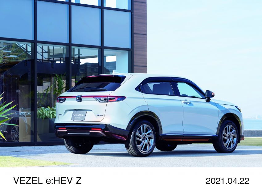 Honda HR-V 2022 rasmi dilancarkan di Jepun – bermula RM87k, pilihan enjin 1.5L NA dan hibrid e:HEV 1286219