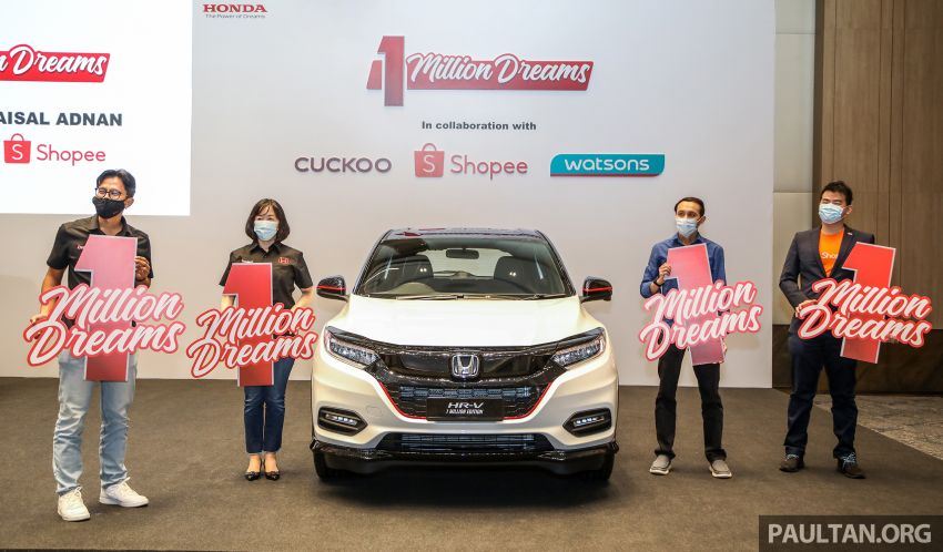 Honda 1 Million Dreams – Tiga pemenang diumumkan dengan kerjasama Cuckoo, Shopee dan Watsons 1277847