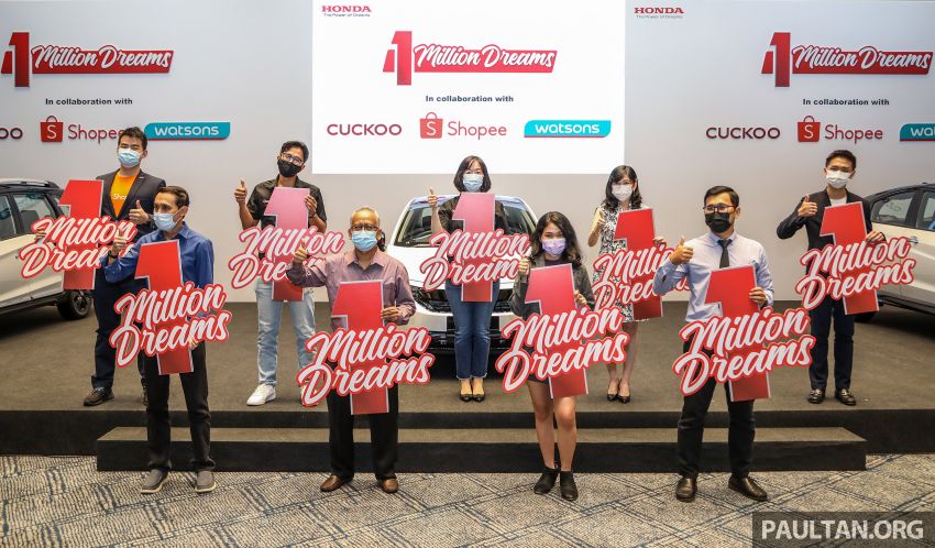 Honda 1 Million Dreams campaign – City, BR-V and HR-V winners from brand collaborations announced 1277877