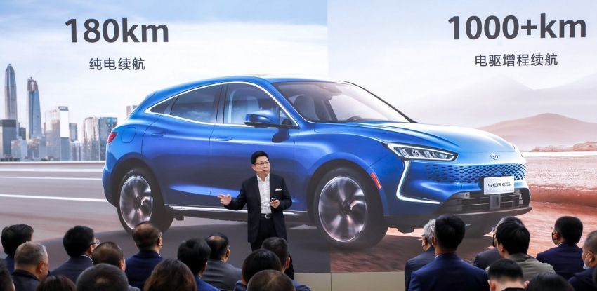 Huawei Seres SF5 diperkenalkan di Auto Shanghai — EV <em>range extender</em> dengan jarak hingga 1,000 km! 1285199