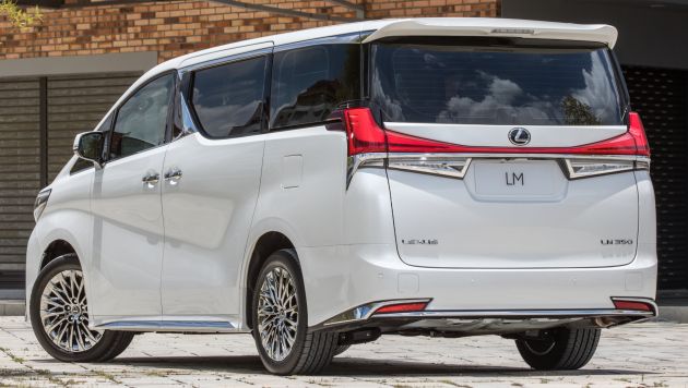 Lexus LM 350 launched in Malaysia – luxury 4-seater Alphard with limo rear seats, 26-inch TV,  RM1.1 million