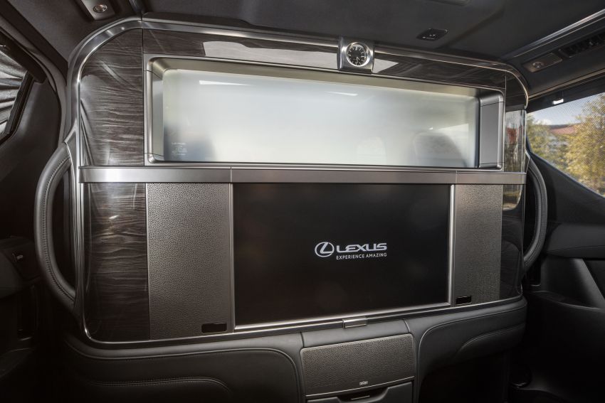 Lexus LM 350 launched in Malaysia – luxury 4-seater Alphard with limo rear seats, 26-inch TV,  RM1.1 million 1279761