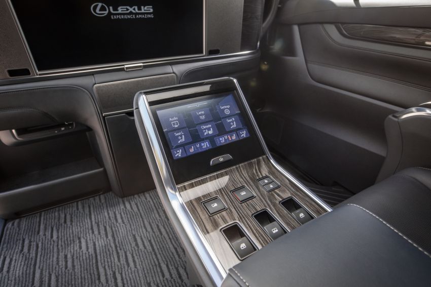 Lexus LM 350 launched in Malaysia – luxury 4-seater Alphard with limo rear seats, 26-inch TV,  RM1.1 million 1279769